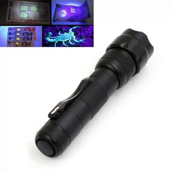 WF-502B Portable Ultra Violet 395nm UV Flashlight purple linternas flash Torch Light ultraviolet backlight
WF-502B Portable Ultra Violet 395nm UV Flashlight purple linternas flash Torch Light ultraviolet backlight