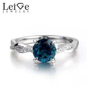 Leige Jewelry London Blue Topaz Gemstone Round Cut Engagement Encircle Romantic Rings November Birthstone 925 Sterling Silver
Leige Jewelry London Blue Topaz Gemstone Round Cut Engagement Encircle Romantic Rings November Birthstone 925 Sterling Silver