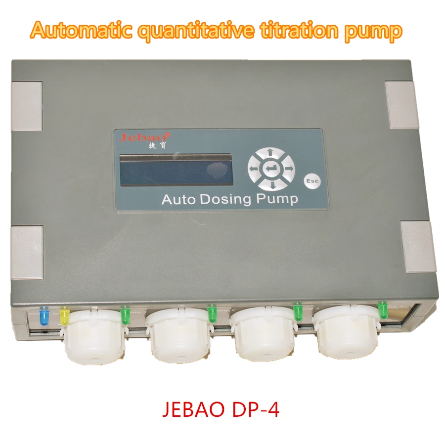 Automatic Quantitative Titration Pump 4 Pump Head Coral Reef Aquarium 110V / 240V 50 / 60Hz JEBAO DP-4
Automatic Quantitative Titration Pump 4 Pump Head Coral Reef Aquarium 110V / 240V 50 / 60Hz JEBAO DP-4