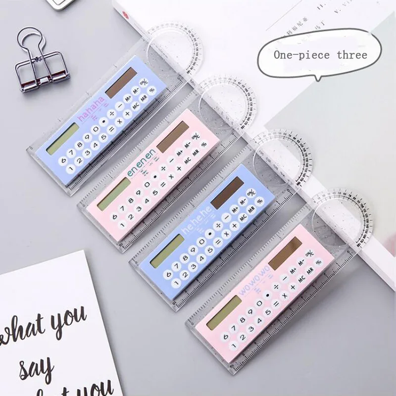 Multi-function ruler calculator painting template student stationery supplies protractor parallel ruler set
Multi-function ruler calculator painting template student stationery supplies protractor parallel ruler set