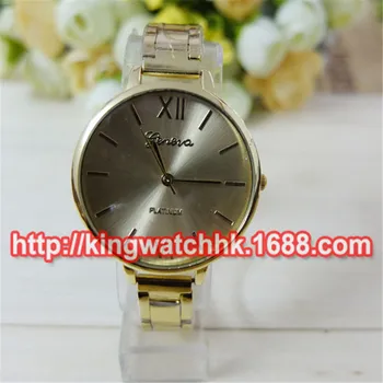 wholesale 100pcs/lot, Geneva Brand Wristwatches Stainless Steel Quartz Analog Watch Men Women Ladies Good Quality
wholesale 100pcs/lot, Geneva Brand Wristwatches Stainless Steel Quartz Analog Watch Men Women Ladies Good Quality