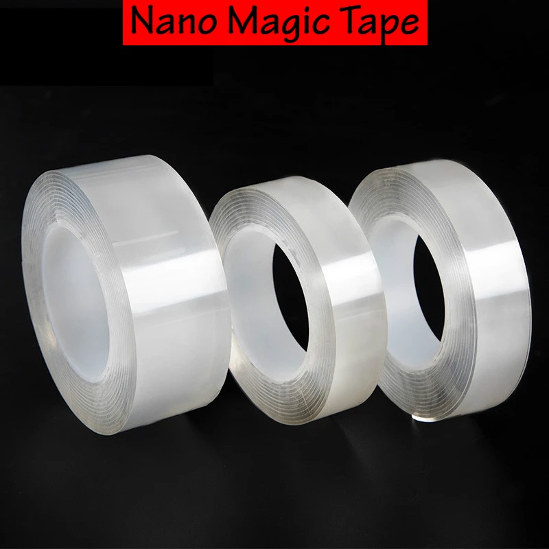 1m 3m 5m Waterproof Double Sided Adhesive Nano Tape Removable Sticker Magic Strong Tape Indoor Outdoor Household Tool
1m 3m 5m Waterproof Double Sided Adhesive Nano Tape Removable Sticker Magic Strong Tape Indoor Outdoor Household Tool