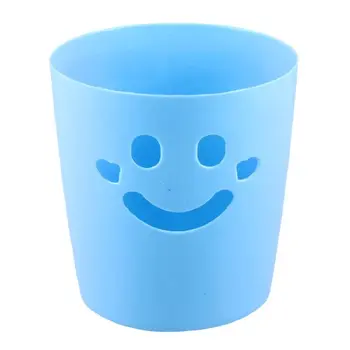 New and Hot Sky Blue Plastic Smiling Face Hollow Design Ruler Eraser Pen Holder Organizer
New and Hot Sky Blue Plastic Smiling Face Hollow Design Ruler Eraser Pen Holder Organizer