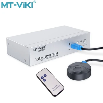 MT-VIKI Maituo 2 Port Remote Controlled VGA Switch 350MHz High Resolution 2 Computer Share 1 Widescreen monitor MT-15-2DH
MT-VIKI Maituo 2 Port Remote Controlled VGA Switch 350MHz High Resolution 2 Computer Share 1 Widescreen monitor MT-15-2DH