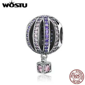 WOSTU Hot Sale 925 Sterling Silver Romantic Hot-air Balloon Beads Fit Original WST Charm Bracelet Necklace Jewelry CQC352
WOSTU Hot Sale 925 Sterling Silver Romantic Hot-air Balloon Beads Fit Original WST Charm Bracelet Necklace Jewelry CQC352