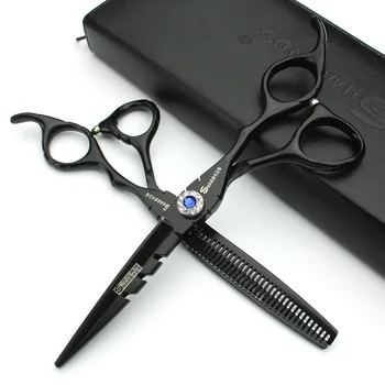 Hairdresser professional 6 inch hairdressing scissors high quality Japanese 440c hairdressing salon special trim barbershop tool 
Hairdresser professional 6 inch hairdressing scissors high quality Japanese 440c hairdressing salon special trim barbershop tool