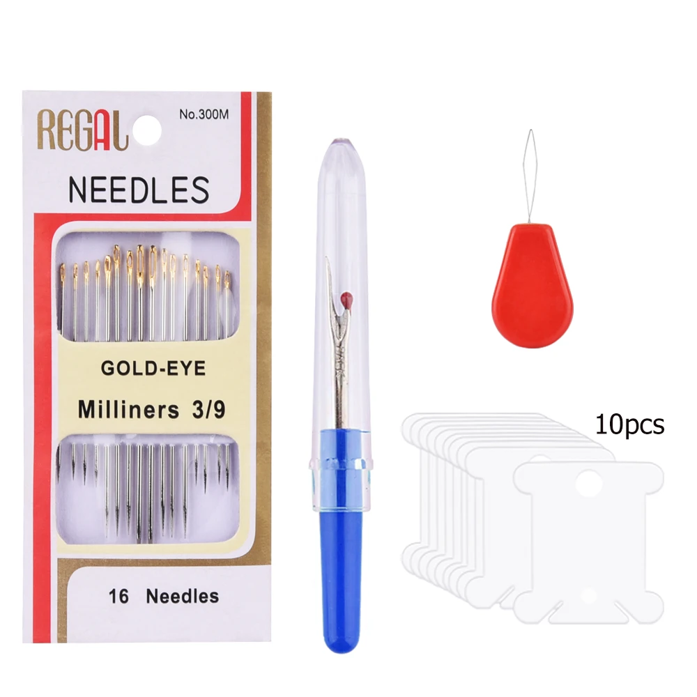 Embroidery Sewing Needles Set Cross Stitching Knitting Kit Pin Threader Seam Women Mom Gift For Handcraft DIY Sewing Accessories
Embroidery Sewing Needles Set Cross Stitching Knitting Kit Pin Threader Seam Women Mom Gift For Handcraft DIY Sewing Accessories