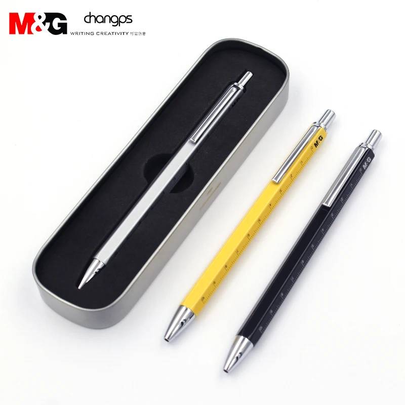 M&G High Value All Metal Gel Pen 0.5mm Signing Pen Gift Box Gel Pen Black AGPY3603 1PCS
M&G High Value All Metal Gel Pen 0.5mm Signing Pen Gift Box Gel Pen Black AGPY3603 1PCS