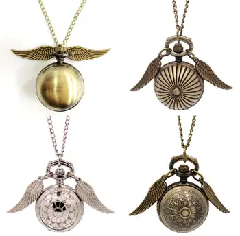 Hermione Golden Snitch Pocket Watch Necklace Toys Snitch Dorada Quidditch Ball Clock Metal Necklace Kids Toy Fly Thief Clock
Hermione Golden Snitch Pocket Watch Necklace Toys Snitch Dorada Quidditch Ball Clock Metal Necklace Kids Toy Fly Thief Clock
