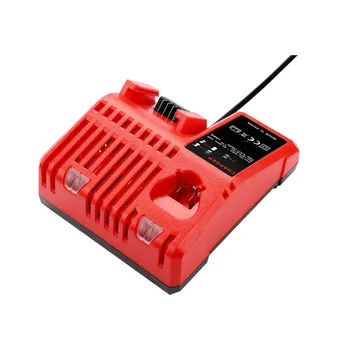 Replacement Power Tool Battery Charger For Milwaukee M12 12V 48-59-2401 48-11-2402 14.4v-18v Charger M18,48-11-1 EU Plug
Replacement Power Tool Battery Charger For Milwaukee M12 12V 48-59-2401 48-11-2402 14.4v-18v Charger M18,48-11-1 EU Plug
