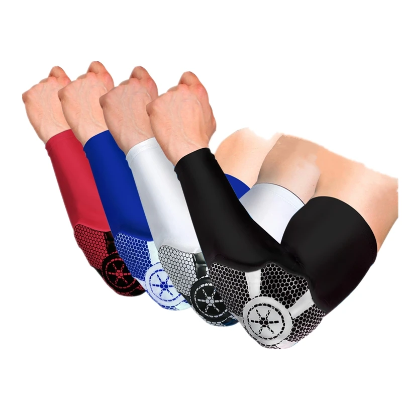 1 pcs Crashproof Elbow Pads Elbow Support Brace Arm Sleeves Protector Guard for Basketball Volleyball Tennis Sports Accessories
1 pcs Crashproof Elbow Pads Elbow Support Brace Arm Sleeves Protector Guard for Basketball Volleyball Tennis Sports Accessories