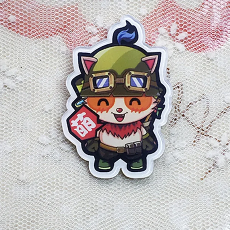 FFFPIN Gaming Clothes Badge Gamer Teemo Garen Cute Breastpin Pin Brooch Coin Collect Home Car Knapsack Game Ornament Decoration
FFFPIN Gaming Clothes Badge Gamer Teemo Garen Cute Breastpin Pin Brooch Coin Collect Home Car Knapsack Game Ornament Decoration