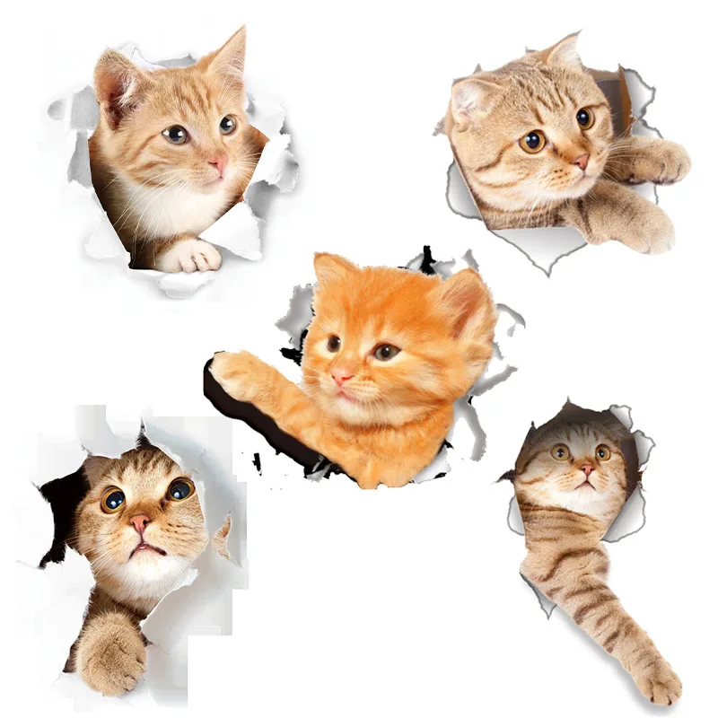 Cute Cat Dog Toilet Sticker Cartoon Animal Waterproof 3D Wall Stickers Kids Room Bathroom Fridge Decorative Poster Home Decor
Cute Cat Dog Toilet Sticker Cartoon Animal Waterproof 3D Wall Stickers Kids Room Bathroom Fridge Decorative Poster Home Decor