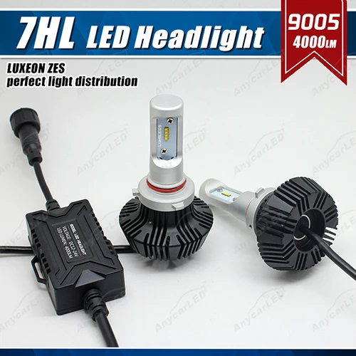 1 Set 9005 HB3 50W 8000LM G7 LED Headlight Kit LUMILED LUXEON ZES 16LED SMD Chips Fanless 6500K Xenon White Driving Fog DRL Lamp
1 Set 9005 HB3 50W 8000LM G7 LED Headlight Kit LUMILED LUXEON ZES 16LED SMD Chips Fanless 6500K Xenon White Driving Fog DRL Lamp