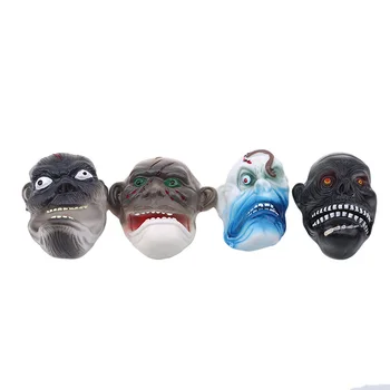 4pcs/pack Spooky Head Mask Halloween Story Props Brinquedos Funny Baby Juguetes Finger Puppet Toys for children
4pcs/pack Spooky Head Mask Halloween Story Props Brinquedos Funny Baby Juguetes Finger Puppet Toys for children