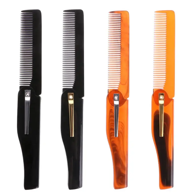 1PC Hot Fashion Mens Womens Handmade Folding Pocket Clip Hair Moustache Beard Comb Hair Brush Comb
1PC Hot Fashion Mens Womens Handmade Folding Pocket Clip Hair Moustache Beard Comb Hair Brush Comb