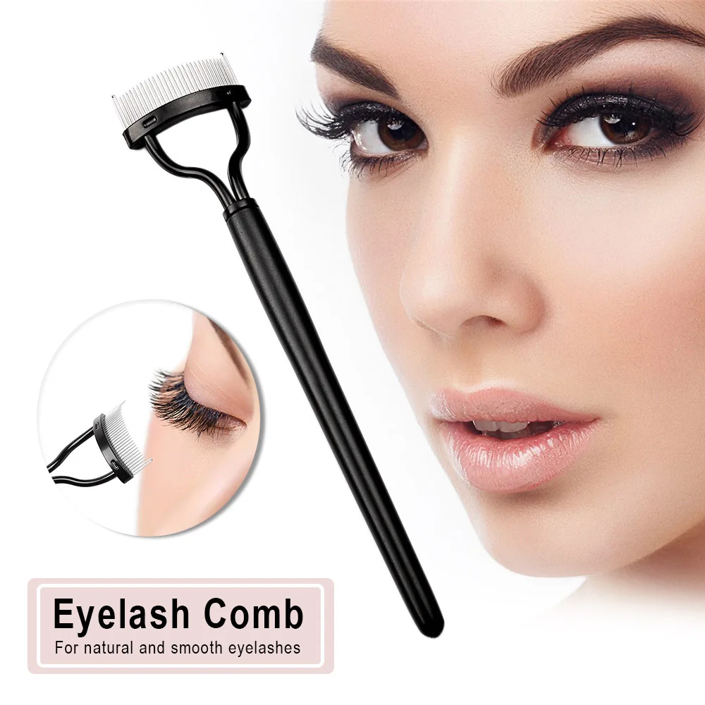 1Pc Stainless Steel Pins Mascara Guide Applicator Eyelash Comb Eyebrow Brush Curler Mascara Clumps Remove Make Up Tools
1Pc Stainless Steel Pins Mascara Guide Applicator Eyelash Comb Eyebrow Brush Curler Mascara Clumps Remove Make Up Tools