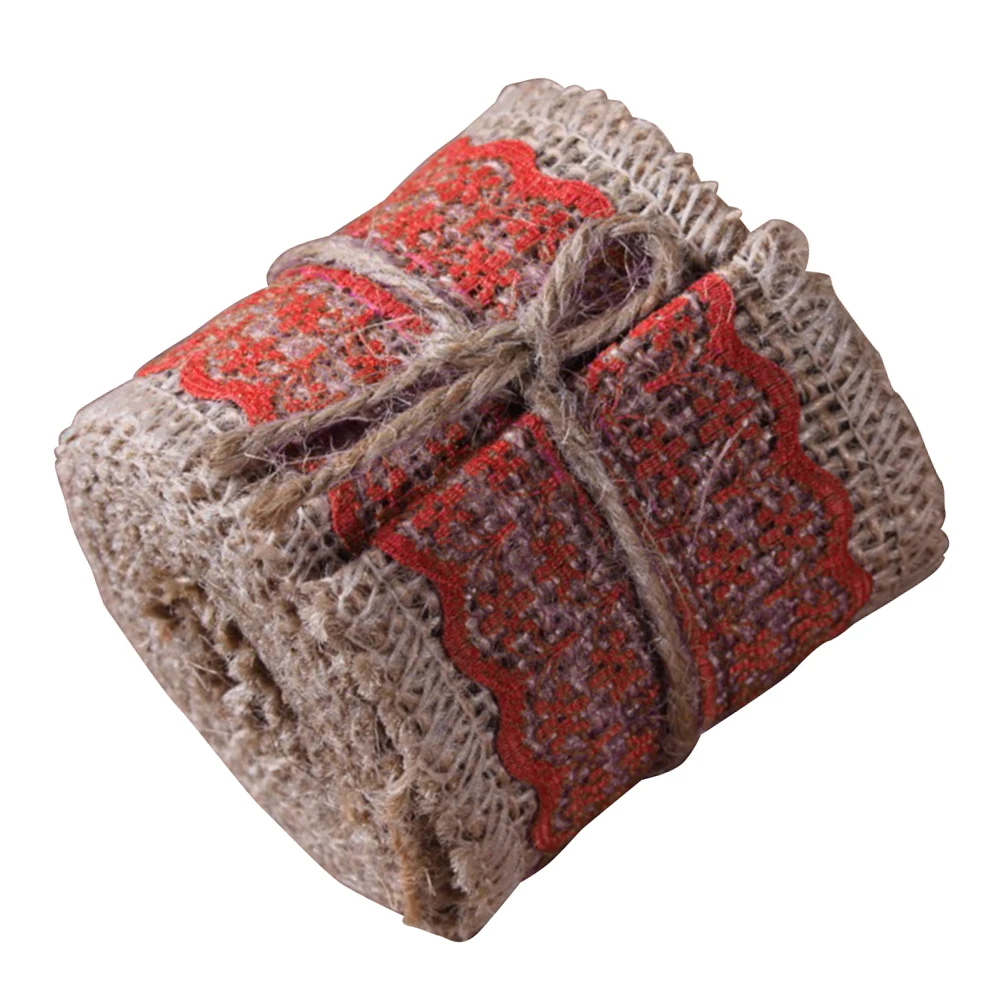 GEZICHTA 2m Natural Jute Burlap Lace Trim Edge Vintage Ribbon DIY Sewing Craft Decor(black)
GEZICHTA 2m Natural Jute Burlap Lace Trim Edge Vintage Ribbon DIY Sewing Craft Decor(black)