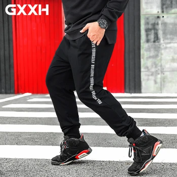 Men's Casual pants Men's Black Stretch Loose letter Printed trousers Spring and Autumn Black trousers Size XXL-5XL 6XL
Men's Casual pants Men's Black Stretch Loose letter Printed trousers Spring and Autumn Black trousers Size XXL-5XL 6XL