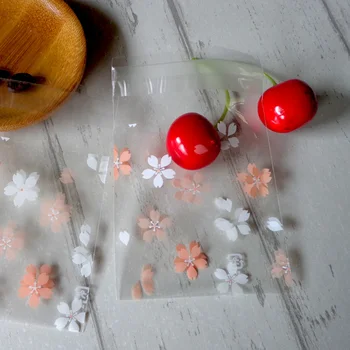 300pcs 7x7+3cm Cherry Blossoms Small Transparent Cookies Bags Self-adhesive Cellophane Bag Flower Candy Bags
300pcs 7x7+3cm Cherry Blossoms Small Transparent Cookies Bags Self-adhesive Cellophane Bag Flower Candy Bags