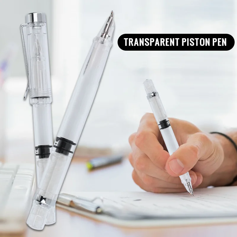 Piston Fountain Pen Fountain Pen Ink Fountain Pen 0.5mm Gift Pop Stationery Fine Fine Nib
Piston Fountain Pen Fountain Pen Ink Fountain Pen 0.5mm Gift Pop Stationery Fine Fine Nib