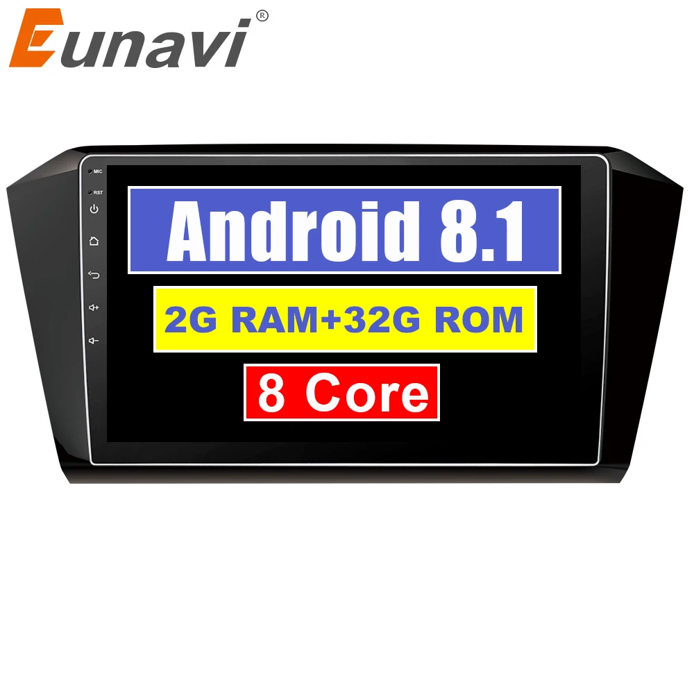 Eunavi Android 8.1 Octa-core 9 inch Car Radio GPS Navi Player for VW Volkswagen MAGOTAN 2017 With SWC WIFI 2G+32G
Eunavi Android 8.1 Octa-core 9 inch Car Radio GPS Navi Player for VW Volkswagen MAGOTAN 2017 With SWC WIFI 2G+32G