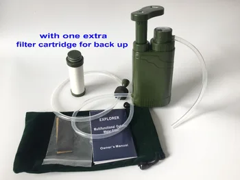 Freeship Pocket water purifier/Outdoor drinking water filter 4 Explorer/army/travel/expeditioner/field activist/hiker+1pc filter
Freeship Pocket water purifier/Outdoor drinking water filter 4 Explorer/army/travel/expeditioner/field activist/hiker+1pc filter