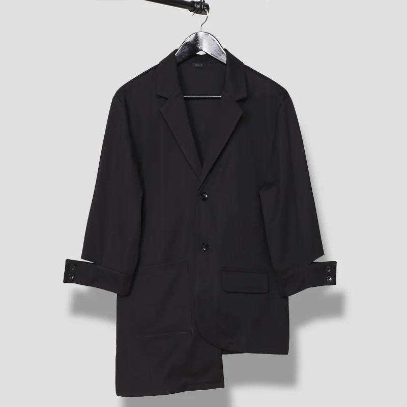6xl Men Blazer Influx Of Men Original Designer Irregular Hem Slim British Business Casual Suit Jacket Big Sizes Stage Costumes
6xl Men Blazer Influx Of Men Original Designer Irregular Hem Slim British Business Casual Suit Jacket Big Sizes Stage Costumes