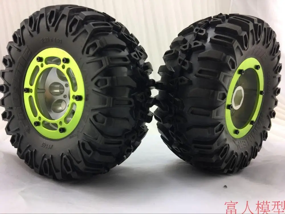 AXIAL 2.2 green ring beadlock Crawler Tire set for 1/10 RC Rock Crawler SCX10 AX10 Wraith 1pc
AXIAL 2.2 green ring beadlock Crawler Tire set for 1/10 RC Rock Crawler SCX10 AX10 Wraith 1pc