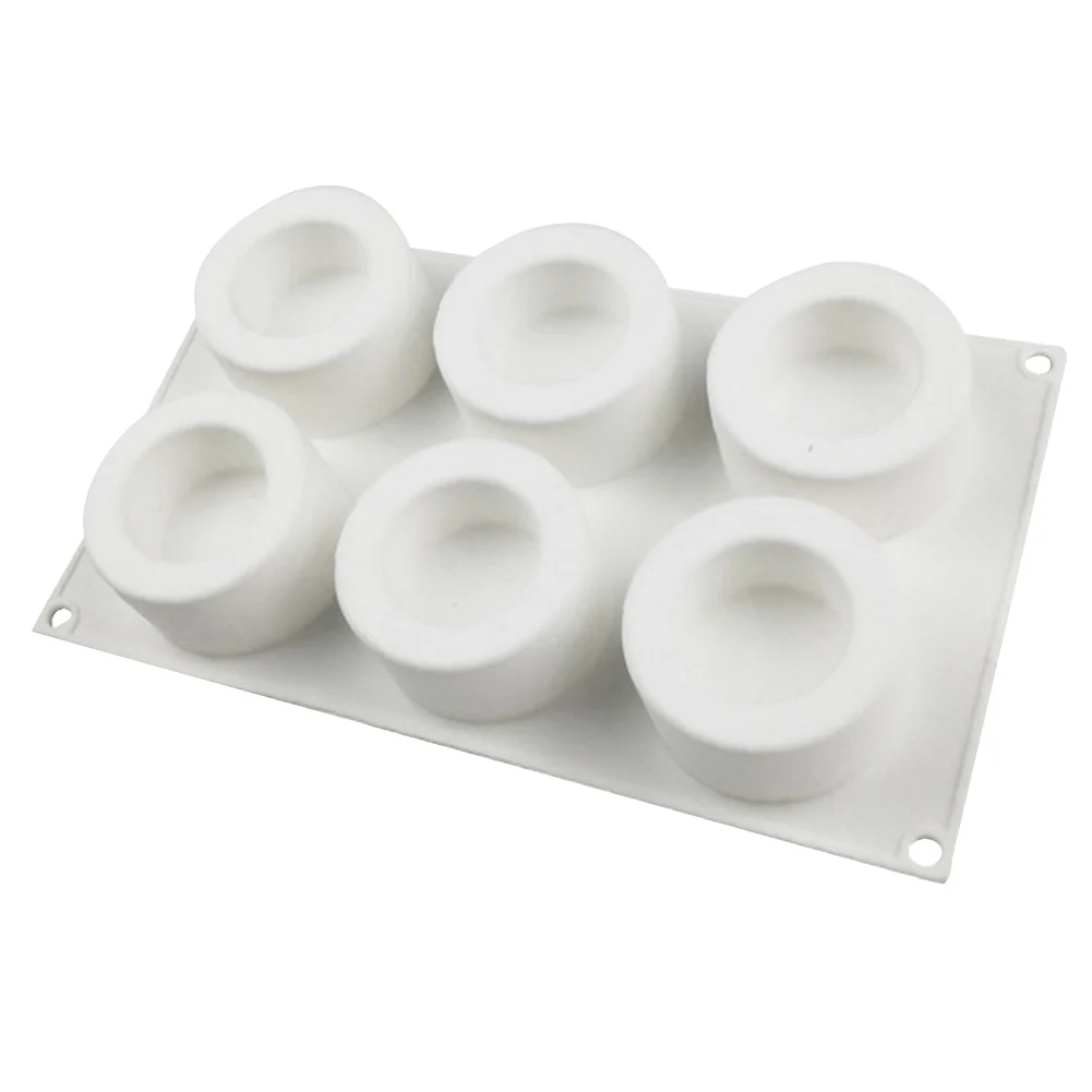 6 Hole Mould Fondant Baking Tools Cake Molds Cupcake Art Dessert Reusable Chocolate Decorating Pudding Cup Pan Silicone Mousse
6 Hole Mould Fondant Baking Tools Cake Molds Cupcake Art Dessert Reusable Chocolate Decorating Pudding Cup Pan Silicone Mousse