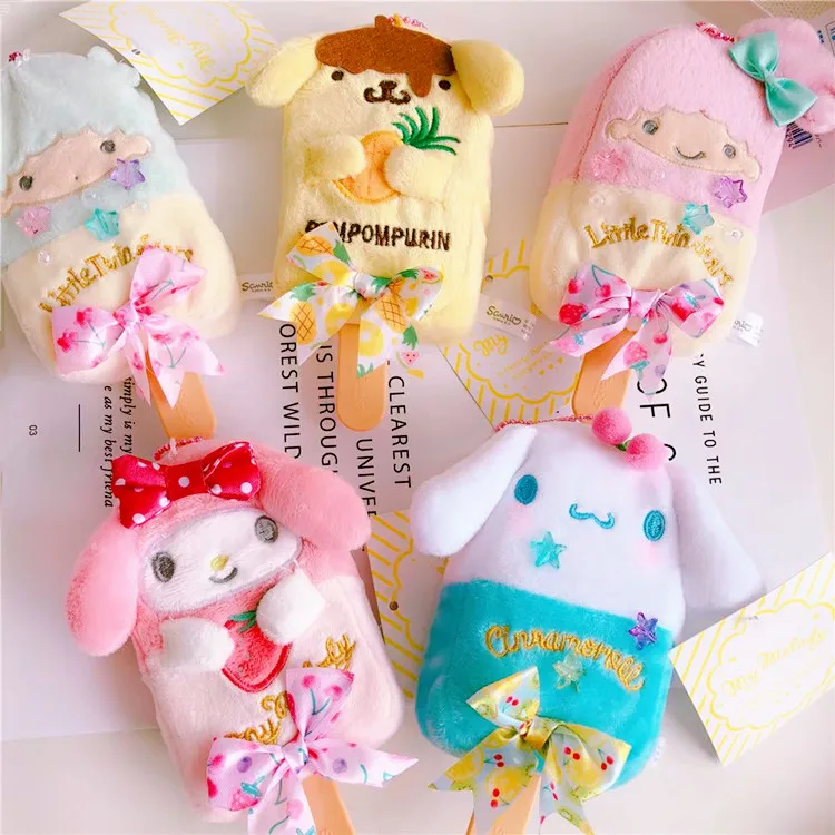 New Cute Small Kiki lala ,Little twin stars ,Melody Pudding Dog Plush toys Cosplay Icecream Model For Kids Bags Pendant 14cm
New Cute Small Kiki lala ,Little twin stars ,Melody Pudding Dog Plush toys Cosplay Icecream Model For Kids Bags Pendant 14cm