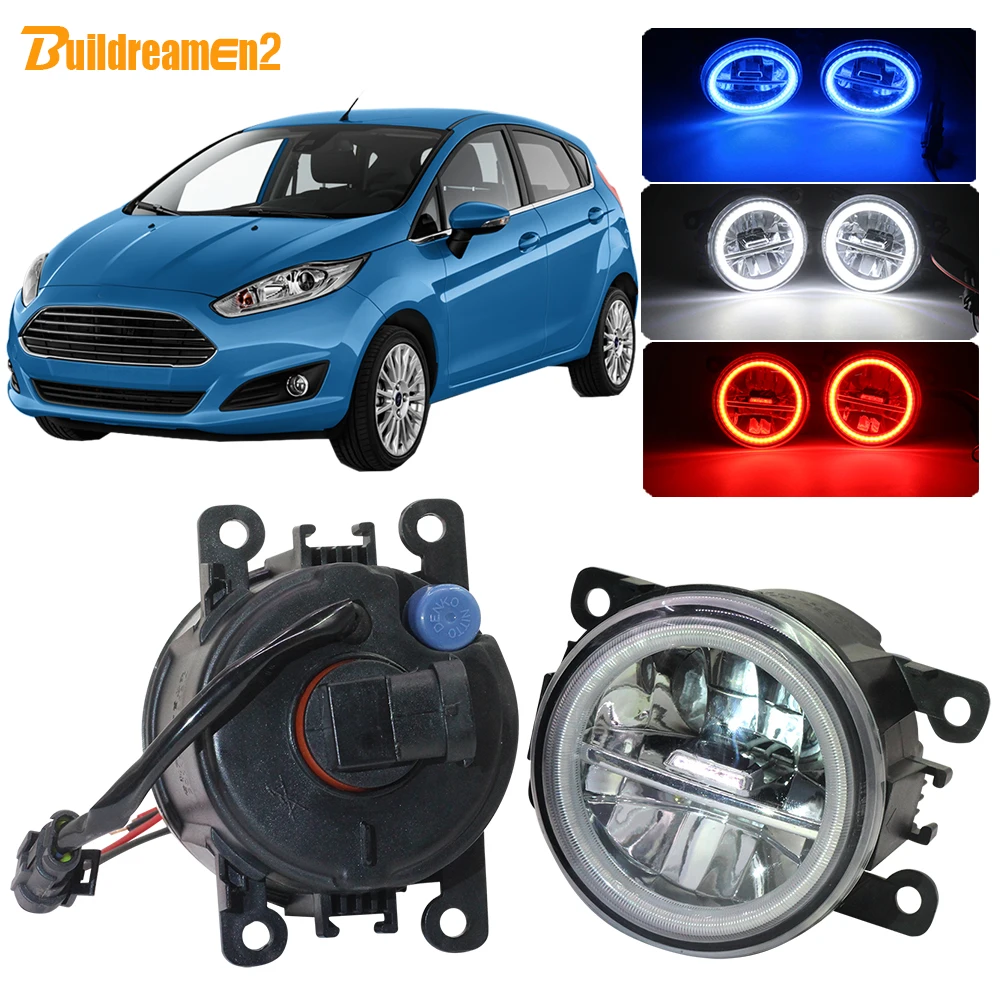 Buildreamen2 For Ford Fiesta 2001-2015 Car Accessories LED Fog Light 4000LM Angel Eye DRL Daytime Running Light 12V High Bright
Buildreamen2 For Ford Fiesta 2001-2015 Car Accessories LED Fog Light 4000LM Angel Eye DRL Daytime Running Light 12V High Bright
