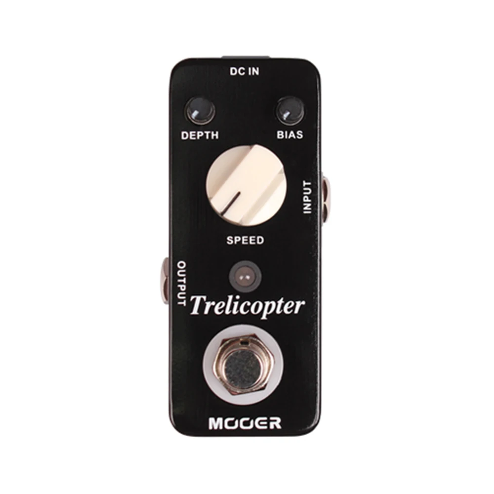 Mooer Trelicopter Effect Pedal Micro Mini Optical Tremolo Effect Pedal True Bypass MTR1