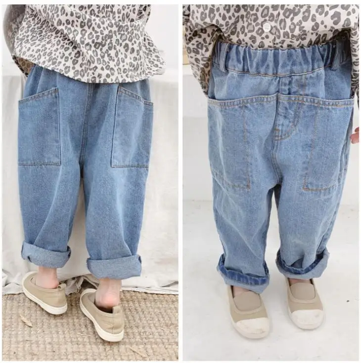 Children's denim trousers 2019 spring and autumn models autumn children's clothing new men and women children's pants harem pant
Children's denim trousers 2019 spring and autumn models autumn children's clothing new men and women children's pants harem pant
