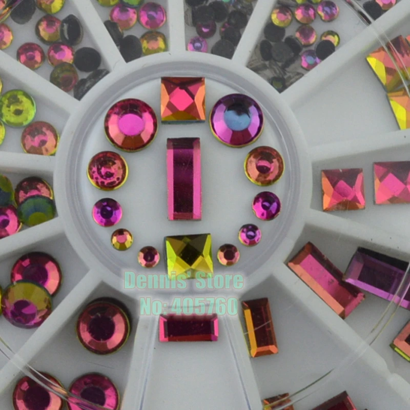 Wholesale Glitter Facets Round Square Rectangle Shape Acrylic Nail Art Rhinestone Decorations Wheel DIY OFS Shipping
Wholesale Glitter Facets Round Square Rectangle Shape Acrylic Nail Art Rhinestone Decorations Wheel DIY OFS Shipping