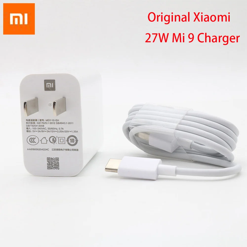 100% Original xiaomi MI9 SE fast wall charger QC 4.0 27W fast charger adapter 100cm USB 3.1 data cable for MI 8 7 F1 mix 2 2S 3 
100% Original xiaomi MI9 SE fast wall charger QC 4.0 27W fast charger adapter 100cm USB 3.1 data cable for MI 8 7 F1 mix 2 2S 3