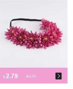 x2 ROSEBUD GIRLS HEADBANDS HEADBAND FLORAL FLOWERS BRIDESMAID FLOWERGIRL