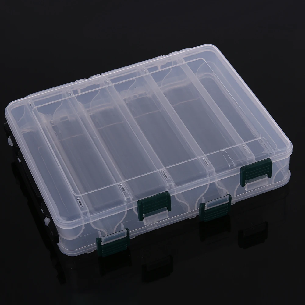 Double Sided Ten Compartment Transparent Box Wooden Shrimp Box Fishing Bait Box Plastic Fishing Lure Tool Tackle Boxes New
Double Sided Ten Compartment Transparent Box Wooden Shrimp Box Fishing Bait Box Plastic Fishing Lure Tool Tackle Boxes New