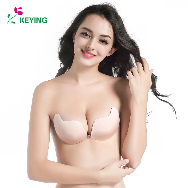 KEYING Fly Bra Strapless Silicone Push Up Invisible Bra Self Adhesive Backless Bralette Plus Size Seamless Bras Women Intimates
KEYING Fly Bra Strapless Silicone Push Up Invisible Bra Self Adhesive Backless Bralette Plus Size Seamless Bras Women Intimates