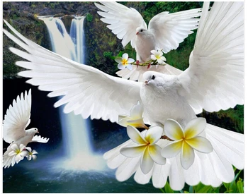 Carrying The Flowers White Pigeons Flying Through The air- Diy Diamond Painting Kits Square Drill Rhinestone Pasted Painting
Carrying The Flowers White Pigeons Flying Through The air- Diy Diamond Painting Kits Square Drill Rhinestone Pasted Painting