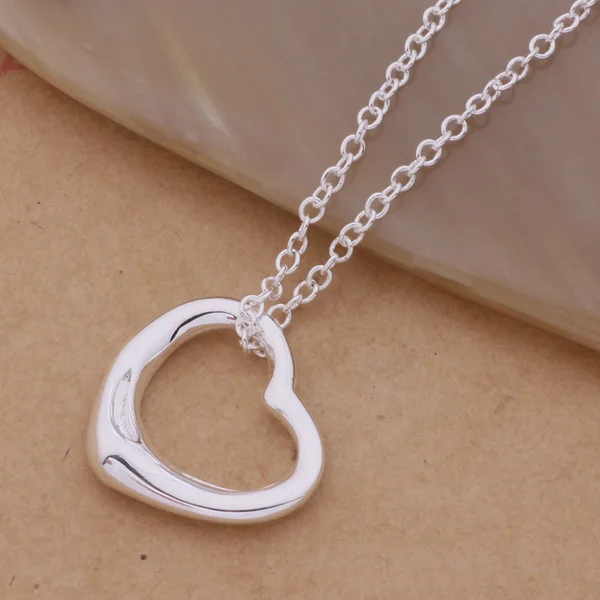 3 Color Fashion Silver Jewelry Romantic Heart Pendant Necklace For Women AN245-247
3 Color Fashion Silver Jewelry Romantic Heart Pendant Necklace For Women AN245-247