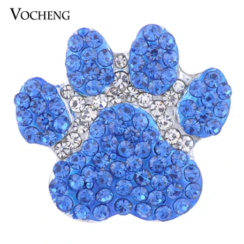 10PCS/Lot Wholesale 18mm Vocheng Ginger Snap Jewelry Blue Sugar Paw Print Button Vn-1380*10 Free Shipping
10PCS/Lot Wholesale 18mm Vocheng Ginger Snap Jewelry Blue Sugar Paw Print Button Vn-1380*10 Free Shipping