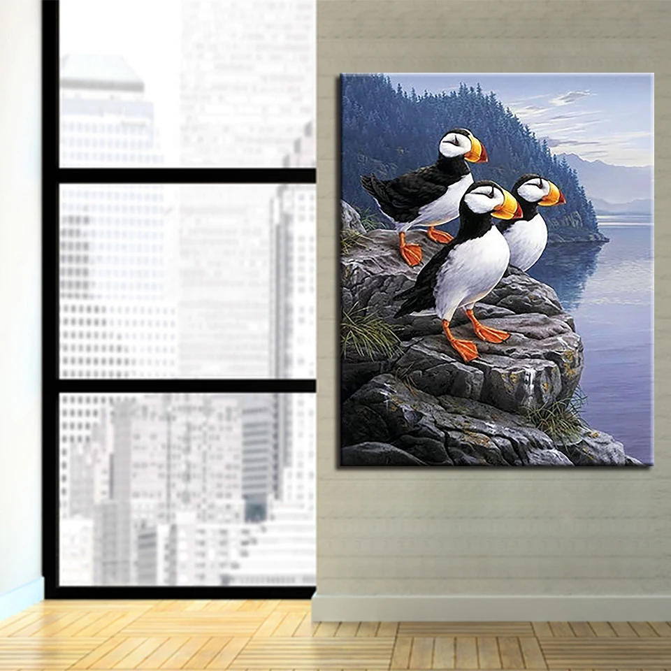 Atlantic Puffin Bird Painting By Numbers DIY Drawing Horned Puffin Oil Pictures Coloring Sea Parrot Canvas Home Decor Wall Art
Atlantic Puffin Bird Painting By Numbers DIY Drawing Horned Puffin Oil Pictures Coloring Sea Parrot Canvas Home Decor Wall Art