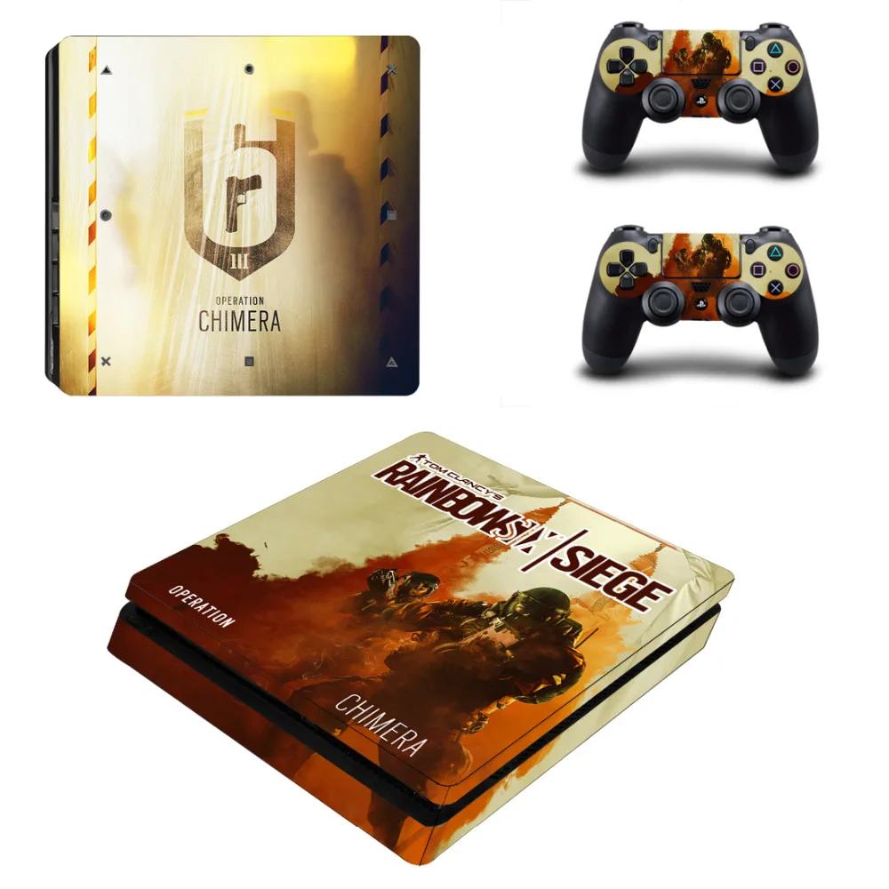 Rainbow Six Siege Operation Chimera PS4 Slim Skin Sticker Decal for PlayStation 4 Console and Controller PS4 Slim Skins Vinyl
Rainbow Six Siege Operation Chimera PS4 Slim Skin Sticker Decal for PlayStation 4 Console and Controller PS4 Slim Skins Vinyl