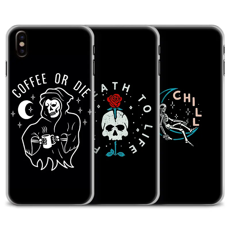 Black Style Aesthetics skull aesthetic Funart coque Phone Case Cover Shell For Apple iPhone 6 6s 6Plus 6sPlus 7 8 7Plus 8Plus X
Black Style Aesthetics skull aesthetic Funart coque Phone Case Cover Shell For Apple iPhone 6 6s 6Plus 6sPlus 7 8 7Plus 8Plus X