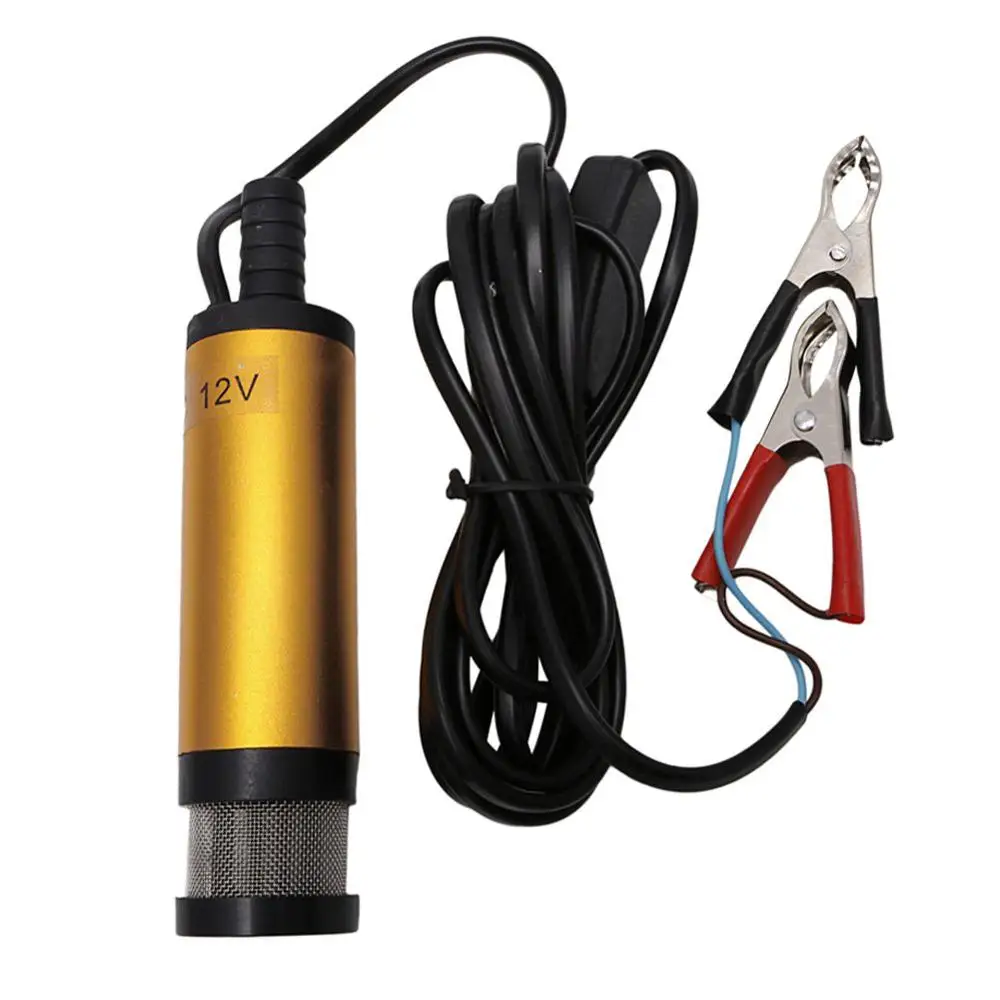 12V Electric Submersible Pump Fuel Water Oil Transfer Pump with On/Off Switch & 2 Alligator Clips Portable diesel Transfer Pump
12V Electric Submersible Pump Fuel Water Oil Transfer Pump with On/Off Switch & 2 Alligator Clips Portable diesel Transfer Pump