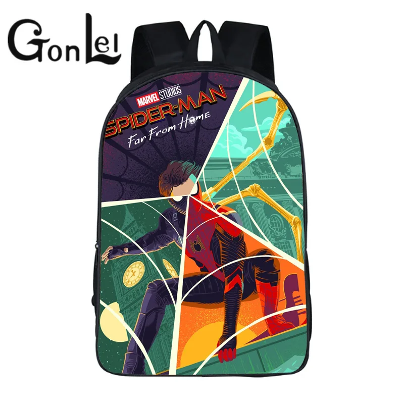 Spider-Man: Far From Home Spiderman Boy Girl Children Kindergarten School Bag Teenager Schoolbags Kids Student Backpacks
Spider-Man: Far From Home Spiderman Boy Girl Children Kindergarten School Bag Teenager Schoolbags Kids Student Backpacks