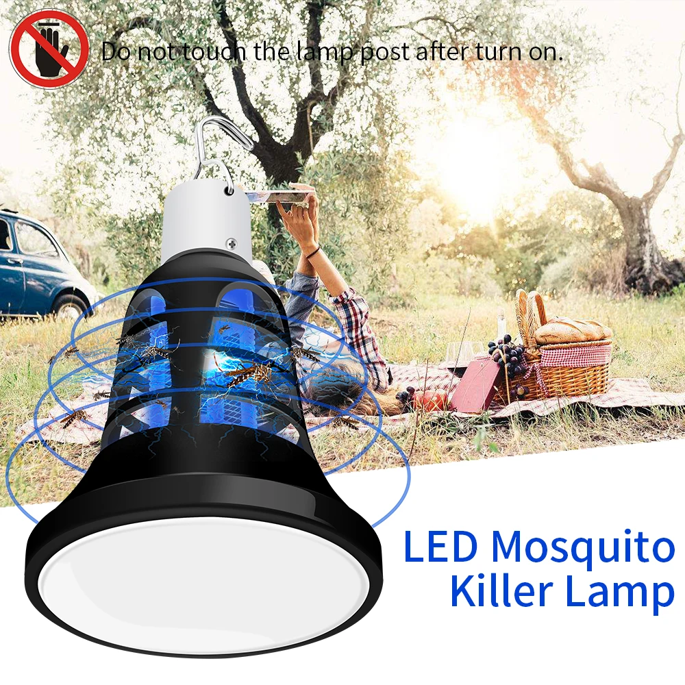 LED 220V Mosquito Killer Lamp E27 Indoor 110V Anti Muggen Spotlight LED 5V Fly Trap Elektrik USB Outdoor Camping Light Bulb 8W 
LED 220V Mosquito Killer Lamp E27 Indoor 110V Anti Muggen Spotlight LED 5V Fly Trap Elektrik USB Outdoor Camping Light Bulb 8W