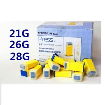 100pcs Safety Lancet , Single Use, Sterile Blood Sample Needle Asepsis Blood Collector, Measurement of blood glucose
100pcs Safety Lancet , Single Use, Sterile Blood Sample Needle Asepsis Blood Collector, Measurement of blood glucose