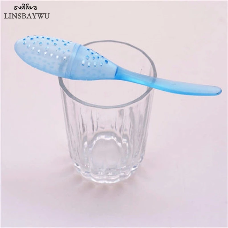 New Tadpole Spoon Tea Infuser Tea Strainer Filter Eco Reuse Teaspoon Food Grade Plastic Tea Tools Accessories Color Random Hot
New Tadpole Spoon Tea Infuser Tea Strainer Filter Eco Reuse Teaspoon Food Grade Plastic Tea Tools Accessories Color Random Hot